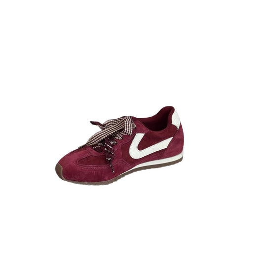 Damen Sportliche Sneakers mit verspieltem Rüschendesign und komfortabler Dämpfung R&B