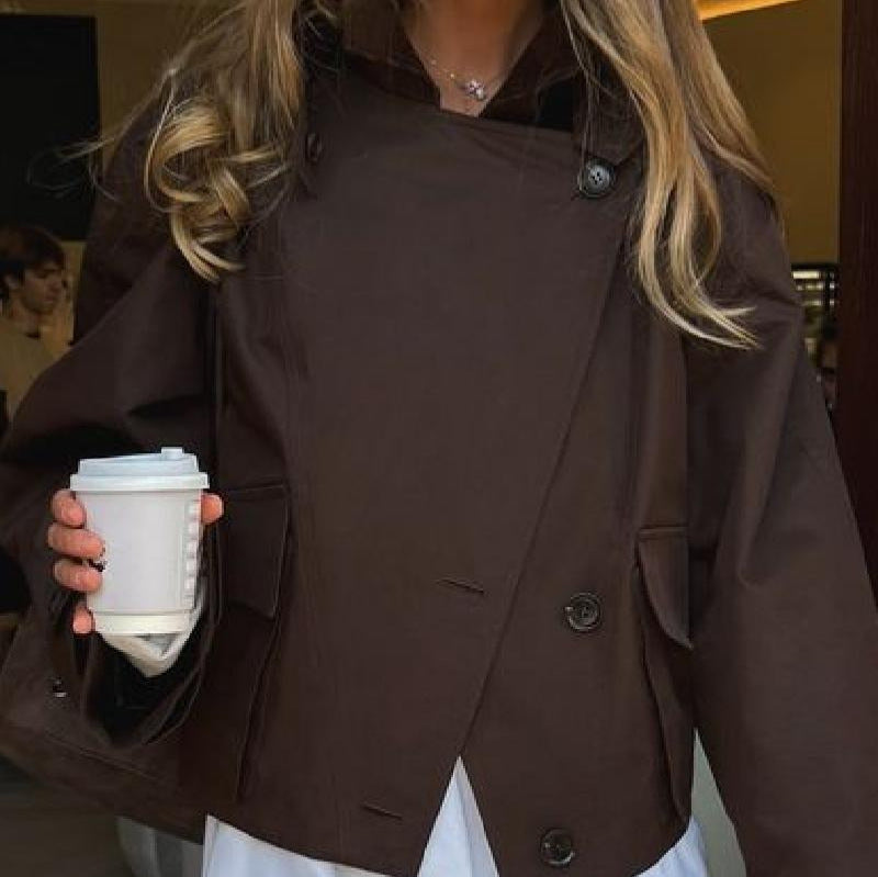 Damen Oversized Jacke mit stylischem Schnitt