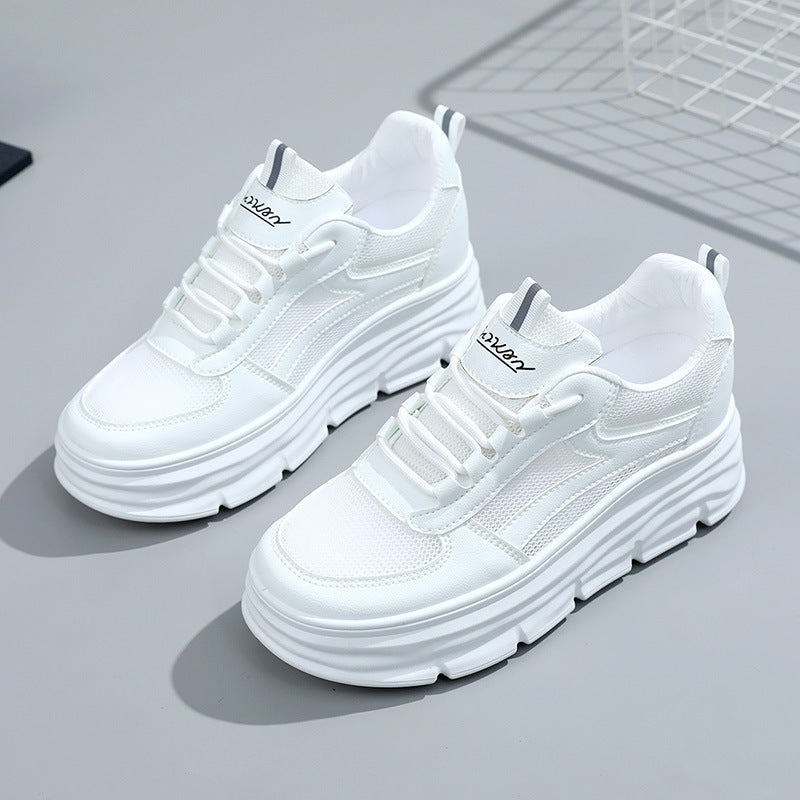 Damen Chunky Sneakers mit dämpfender Sohle und atmungsaktiver Oberflächenstruktur R&B