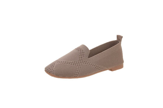 Damen Slip-On Mokassins aus atmungsaktivem Netzmaterial R&B