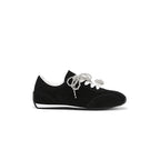 Damen Modische Sneakers mit funkelnden Ziersteinen