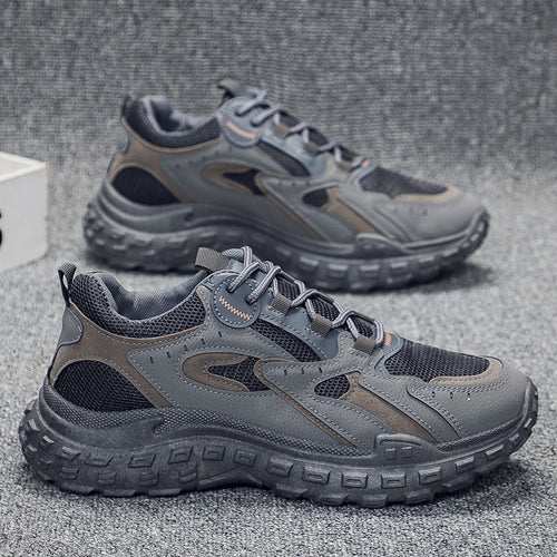 Damen Sportliche Multifunktions-Sneaker mit rutschfester Sohle und atmungsaktiver Obermaterialstruktur R&B