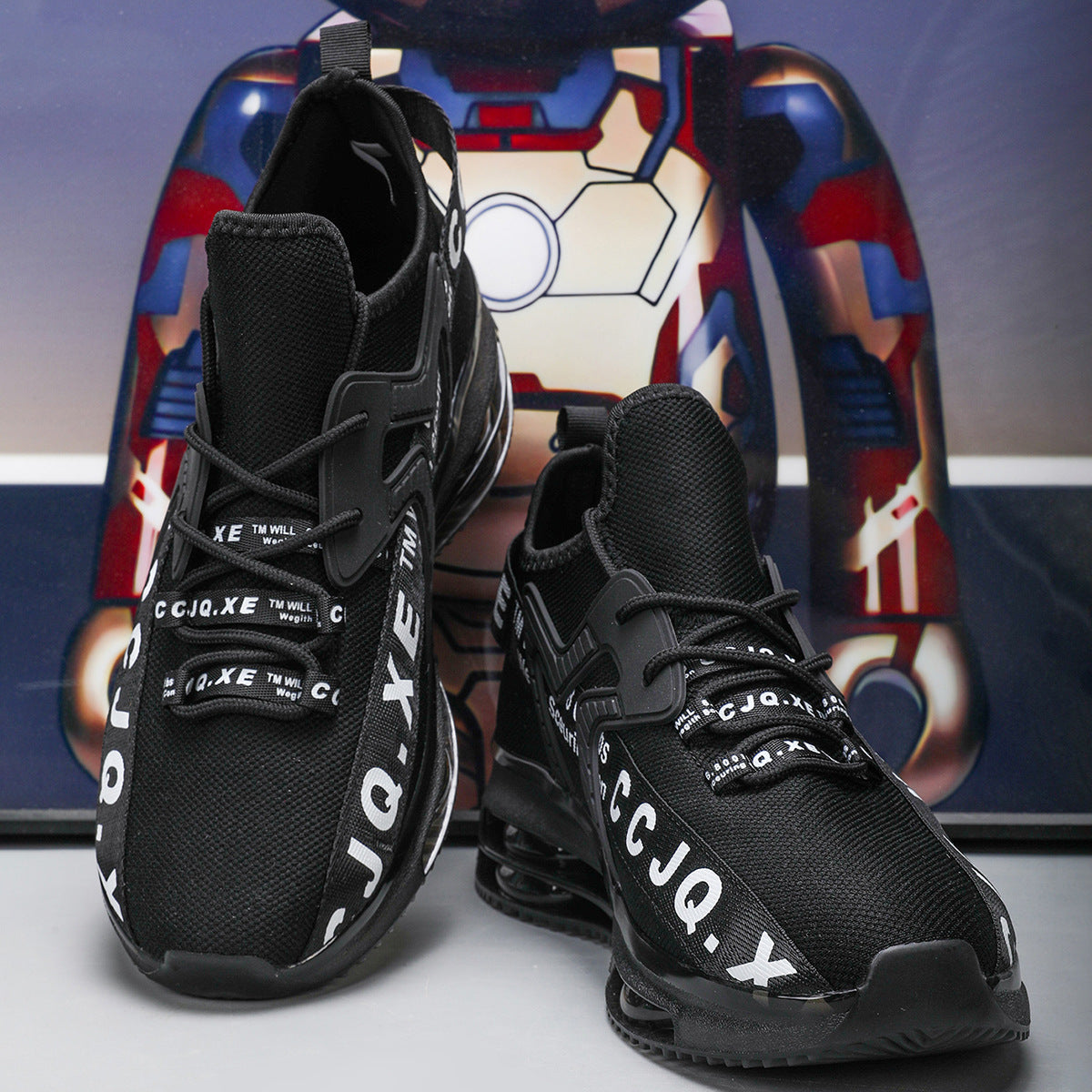 Damen Sportliche luftige Sneakers mit dämpfender Sohle R&B