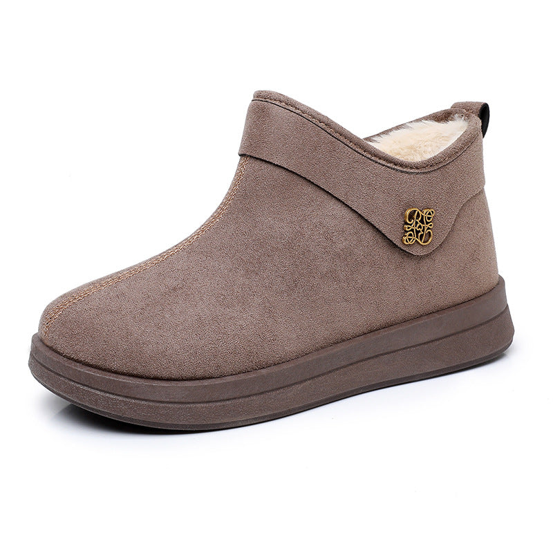 Damen Warmgefütterte Ankle Boots mit rutschfester Sohle R&B