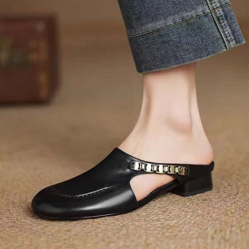 Damen Komfortable Clogs mit elegantem Schnitt und modischen Applikationen R&B
