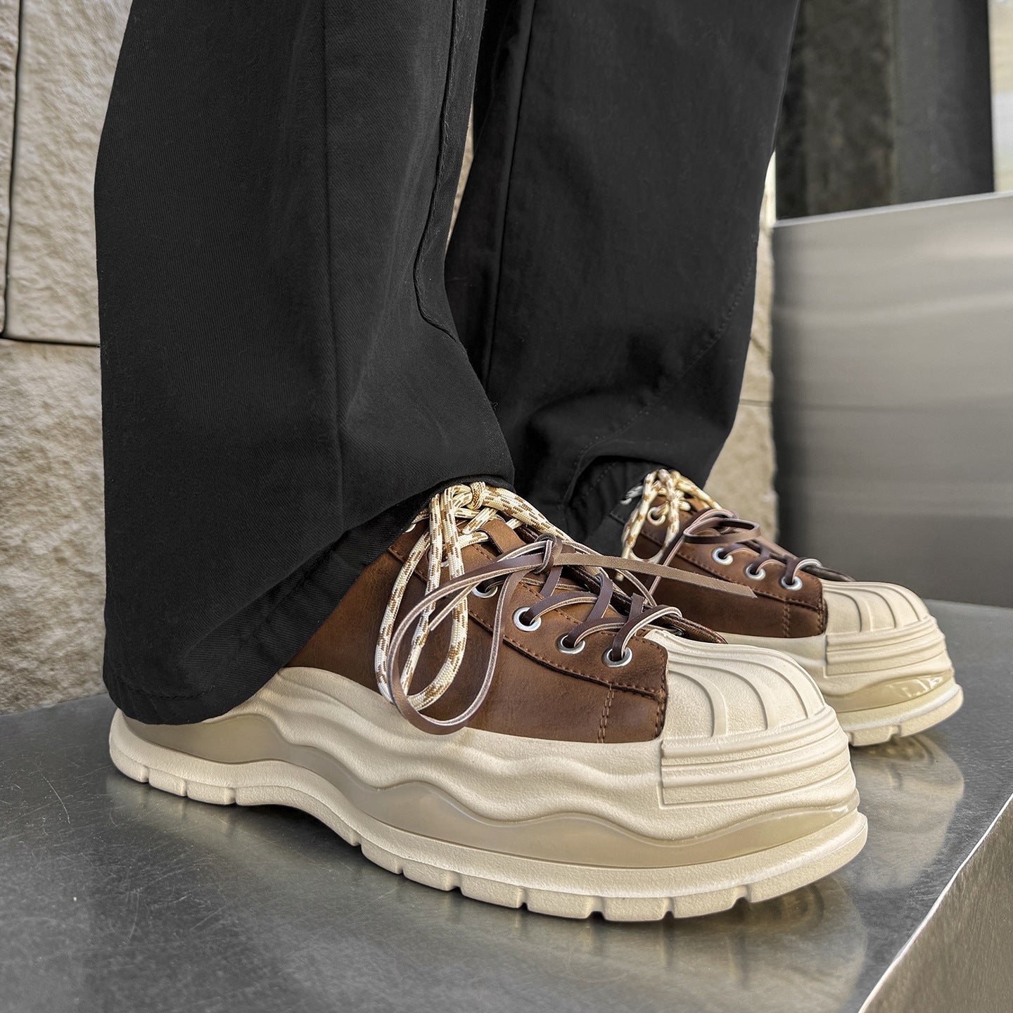 Damen Komfortable Chunky Sneakers mit innovativer Sohle R&B