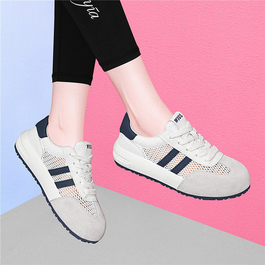 Damen Atmungsaktive Lifestyle-Sneaker mit rutschfester Sohle R&B