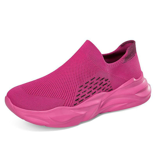 Damen Komfortable Slip-On Sport Sneakers mit atmungsaktivem Mesh-R&B