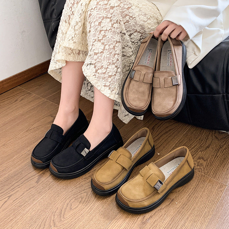 Damen Komfortable Slipper mit elegantem Schnallen-Design R&B