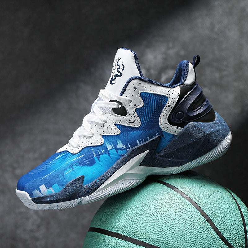 Damen Sportliche Basketball-Sneaker mit innovativem Design und rutschfester Sohle