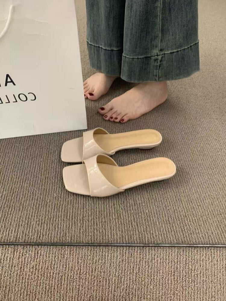 Damen modische Slipper mit komfortabler Fußbettgestaltung und hochwertiger Obermaterial R&B