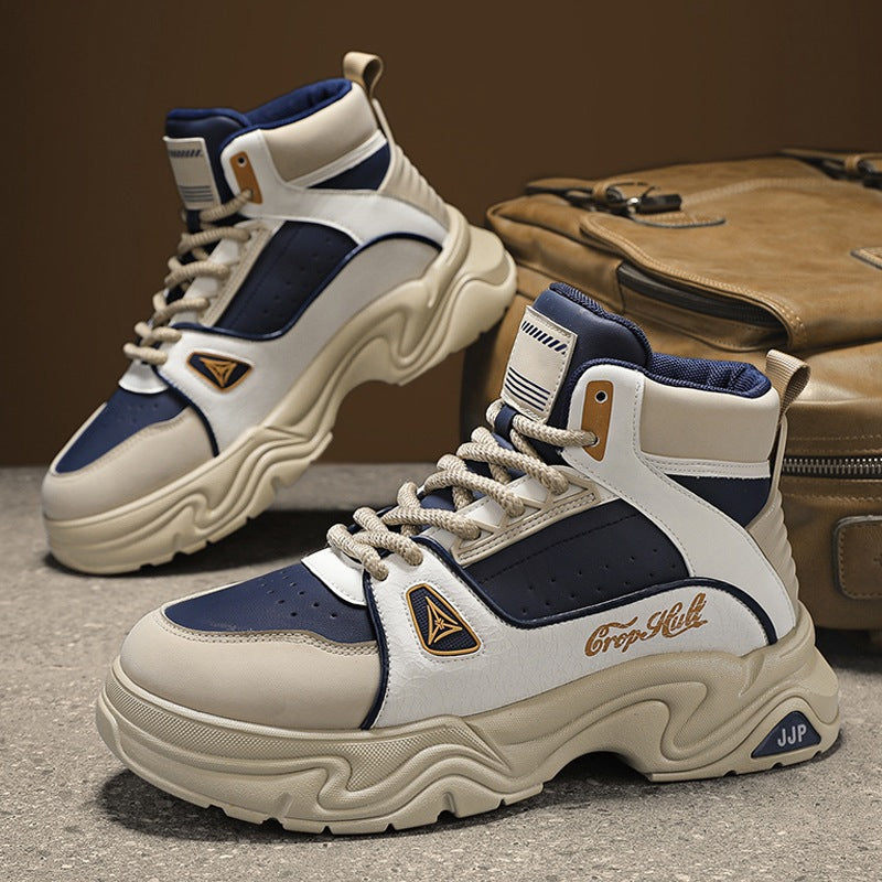 Damen Hohe Sneakers im urbanen Stil mit gepolsterter Sohle und atmungsaktivem Obermaterial R&B