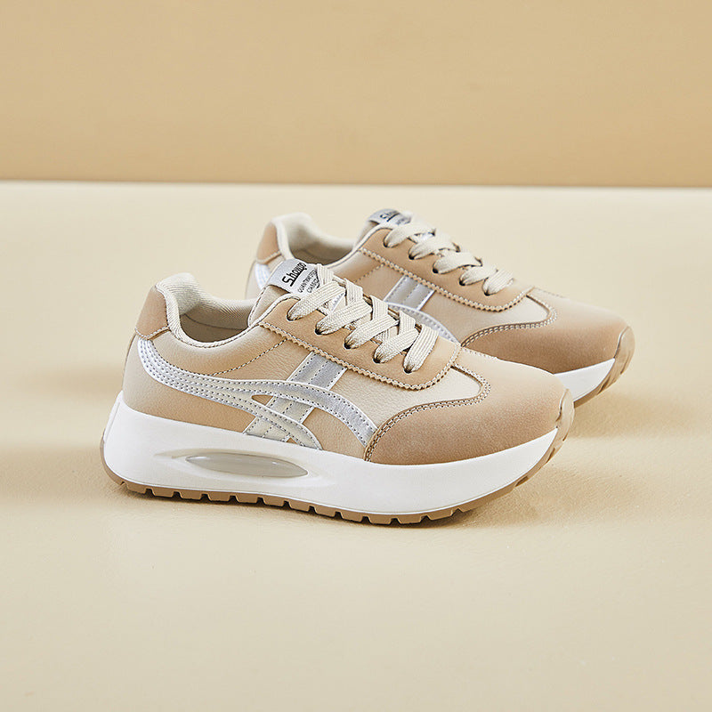 Damen Sportliche Sneaker mit atmungsaktiver Oberflächenstruktur und komfortabler Dämpfung R&B