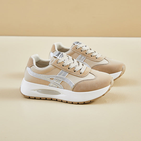 Damen Sportliche Sneaker mit atmungsaktiver Oberflächenstruktur und komfortabler Dämpfung R&B
