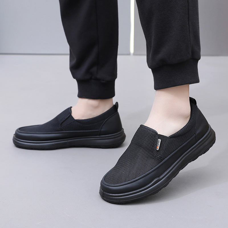 Damen Rutschfeste Mesh-Sneaker mit elastischem Einstieg R&B