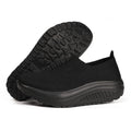 Damen nan Slip-On-Strickschuh mit elastischem Einstieg und viskoelastischer Komfortsohle R&B