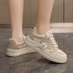 Damen modische Sneakers mit sportlichem Design und dämpfender Laufsohle R&B