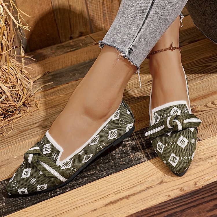 Damen Atmungsaktive und modische Slip-On Ballerinas R&B