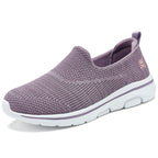 Damen Atmungsaktive Slip-On Sneakers mit elastischem Obermaterial R&B