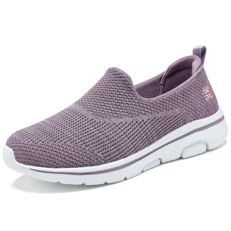 Damen Atmungsaktive Slip-On Sneakers mit elastischem Obermaterial R&B