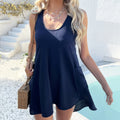 Damen Luftiges Sommerkleid mit lässigem Schnitt und praktischen Taschen R&B