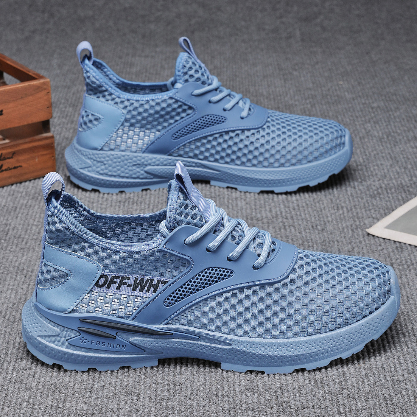 Damen Atmungsaktive Sportsneakers mit flexibler Sohle und rutschfestem Profil