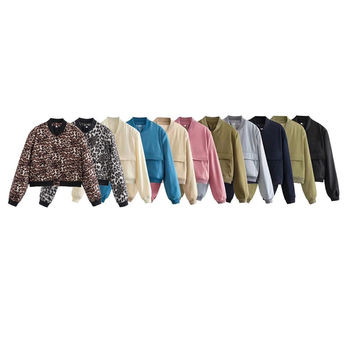 Damen modische Utility-Jacke mit praktischen Taschen und edlem Schnitt R&B