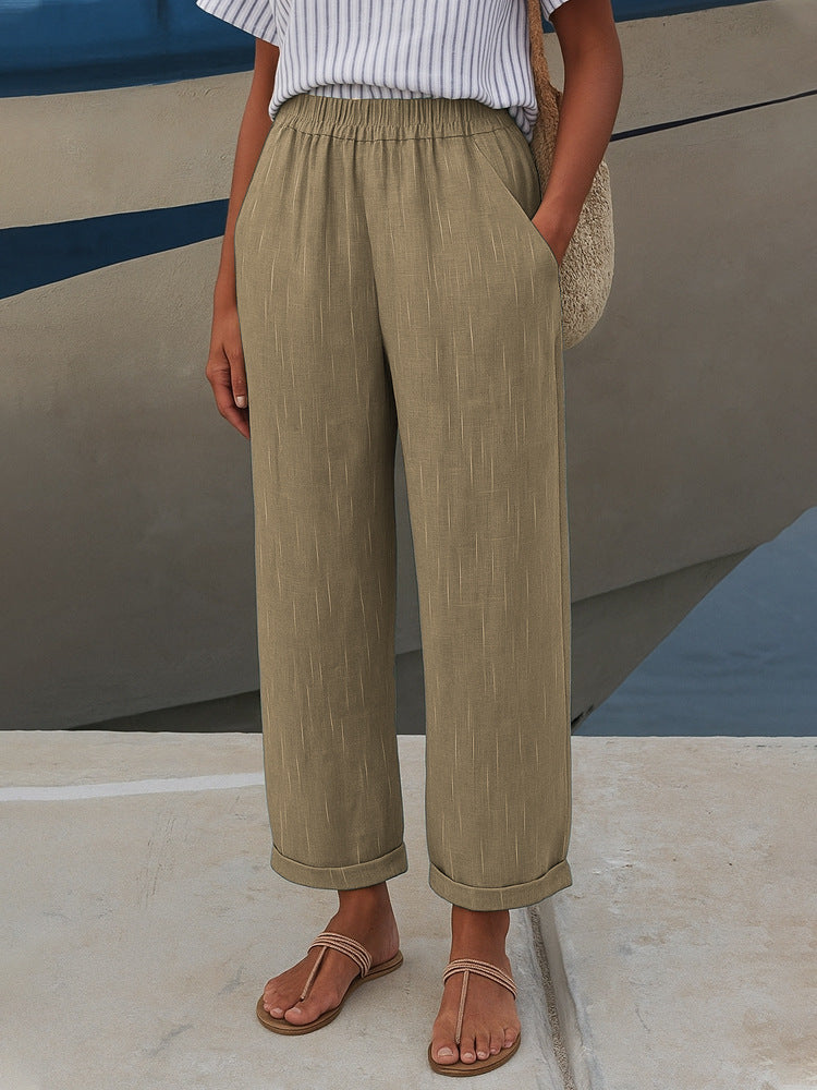 Damen Bequeme Sommerhose R&B