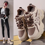 Damen Chunky Sneakers mit optimaler Dämpfung und sportlicher Oberflächenstruktur