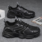 Damen Sportliche Dämpfung Sneakers mit atmungsaktiver Mesh-Oberfläche