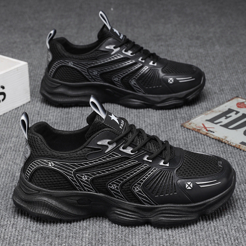 Damen Sportliche Dämpfung Sneakers mit atmungsaktiver Mesh-Oberfläche