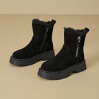Damen Stiefeletten mit isolierendem Innenfutter und robustem Profilsohle R&B