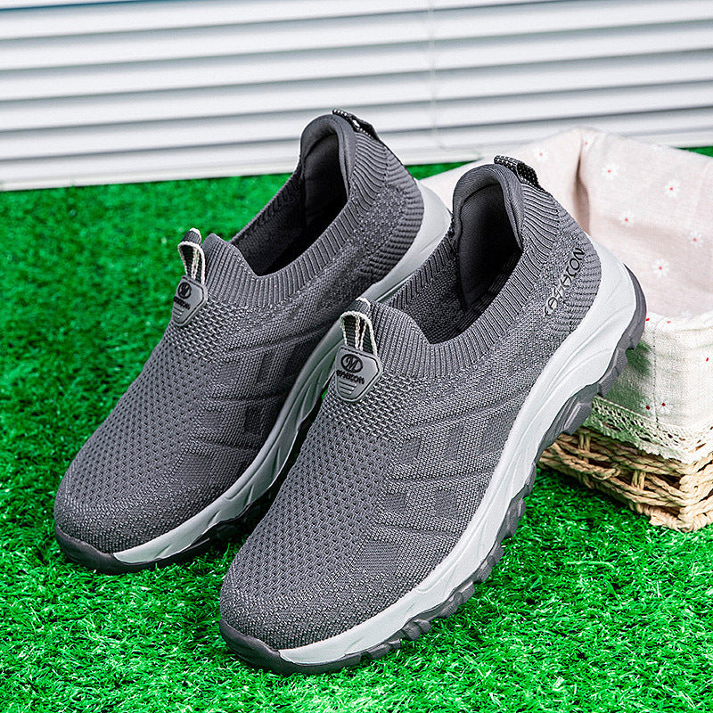 Damen Komfortable Slip-On Laufschuhe mit atmungsaktivem Obermaterial R&B