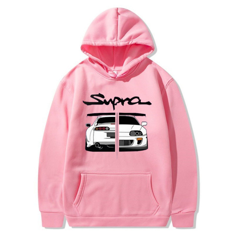 Damen Kapuzenpullover mit einzigartigem Design und bequemen Kängurutaschen R&B