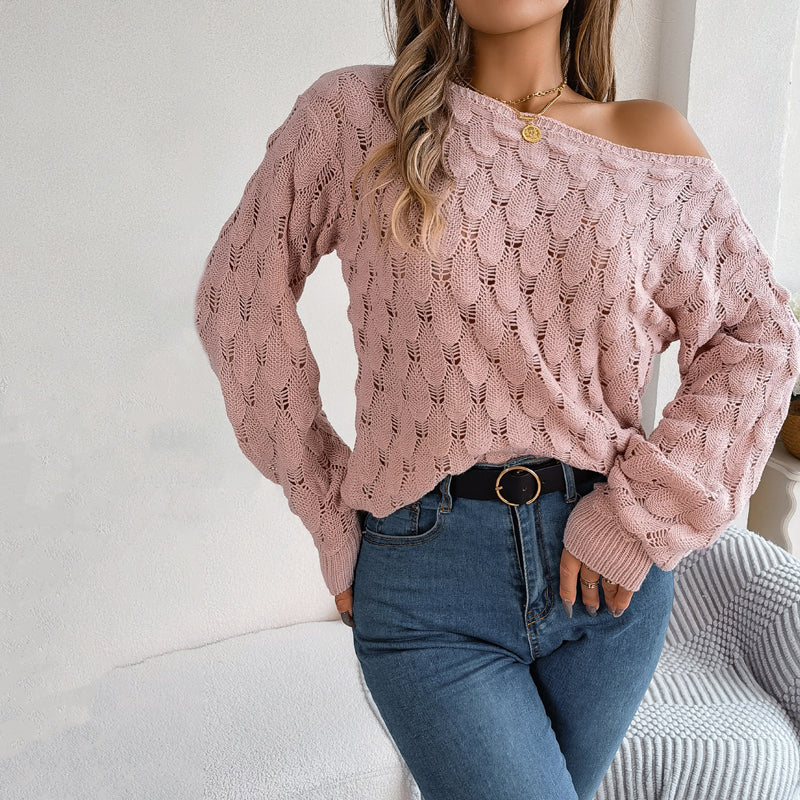 R&B | Hohlstrickpullover Mit Feinem Detailmuster