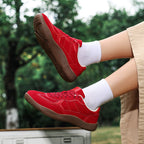 Damen sportive Freizeitschuhe mit atmungsaktivem Obermaterial