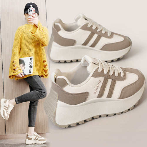 Damen Sportliche Sneakers mit dämpfendem Profil und atmungsaktiver Mesh-Oberfläche R&B
