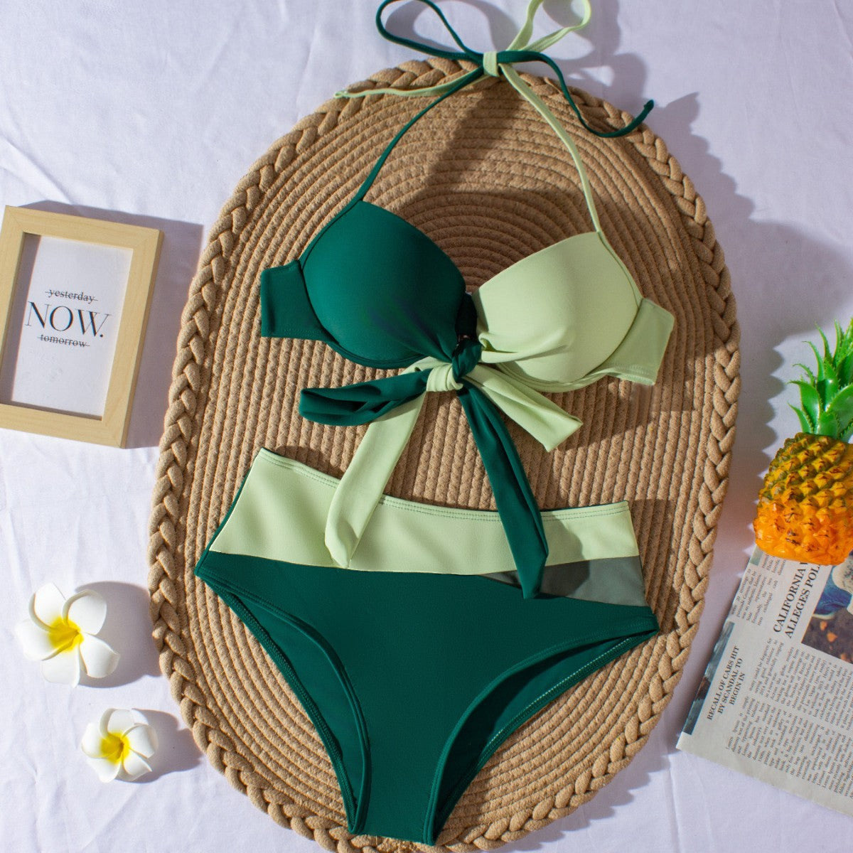 Damen-Bikini mit innovativem Wickeldesign