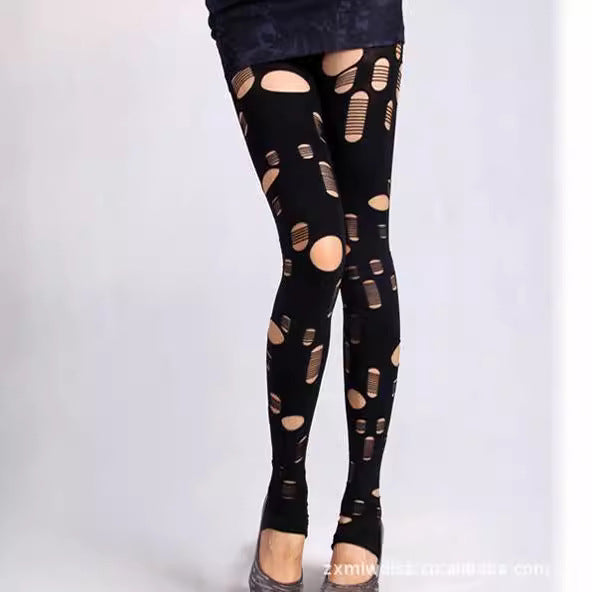 Damen High-Style Leggings mit dynamischen Cut-Outs