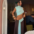 Damen Wickelkleid mit R&Brnem Drapierungsdesign und elegantem Schnitt R&B