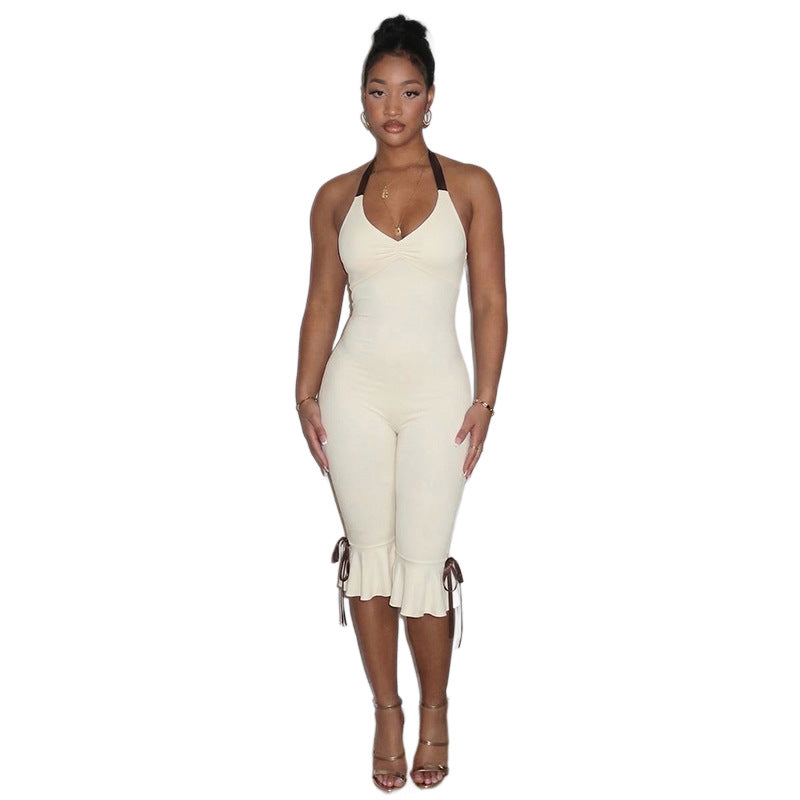 Damen stilvolle Jumpsuit R&B