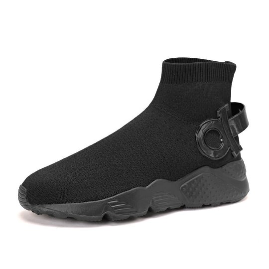 Damen Sockensneaker mit atmungsaktiver Strickoberfläche und rutschfester Sohle R&B