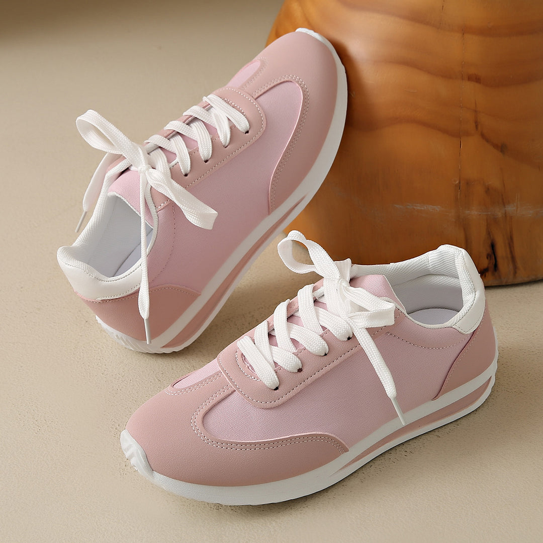 Damen Sportliche Sneaker mit atmungsaktivem Obermaterial und dämpfender Sohle R&B
