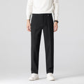 Herren Elegante Freizeithose mit Strukturmuster