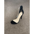 Damen transparente High Heel Sandalen mit elegantem Riemendesign R&B