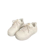 Damen Plattform Sneakers mit atmungsaktiver Obermaterialkombination und modischem Schnürdesign R&B