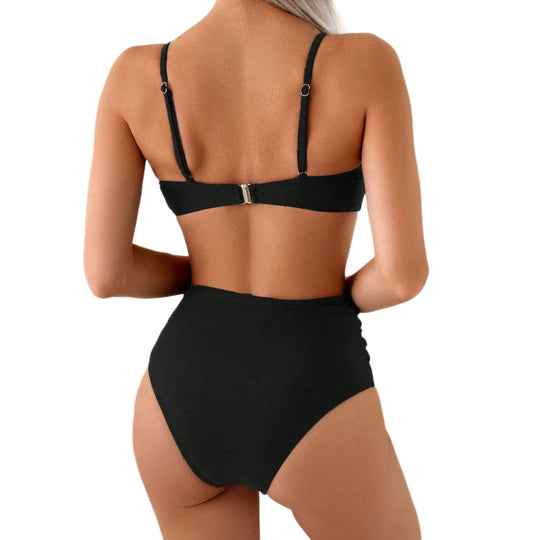 Damen Push-Up Bikini mit eleganten Details R&B