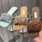 Damen Glamouröse Sandalen mit funkelndem Pailletten-Akzent R&B
