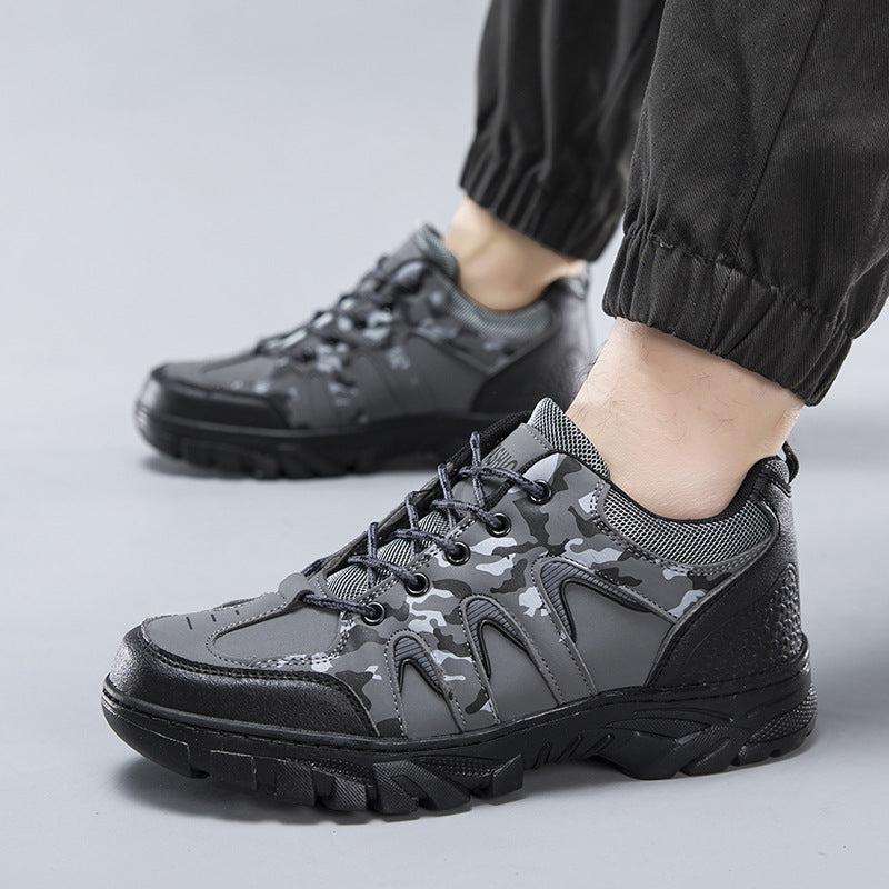 Herren Fitness Sneaker mit atmungsaktiver Mesh-Oberfläche und stoßdämpfender Sohle R&B