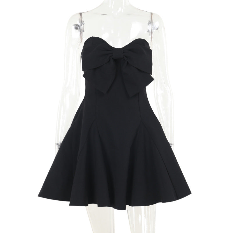 Damen Cocktailkleid mit elegantem Schleifendetail R&B